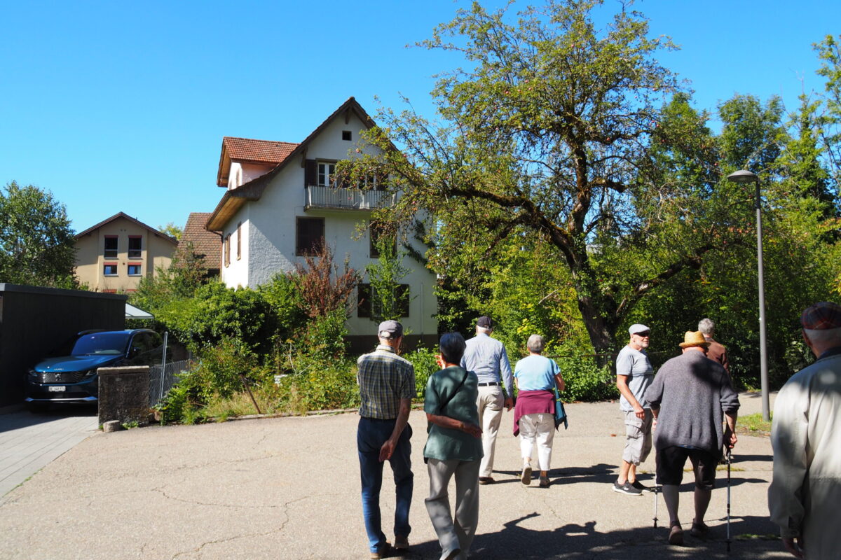 Quartierspaziergang am 11. September 2022